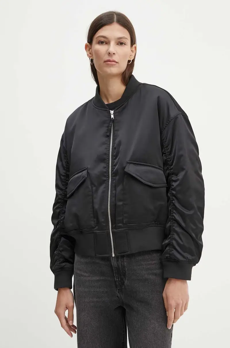 Levi's giacca bomber donna colore nero A7262