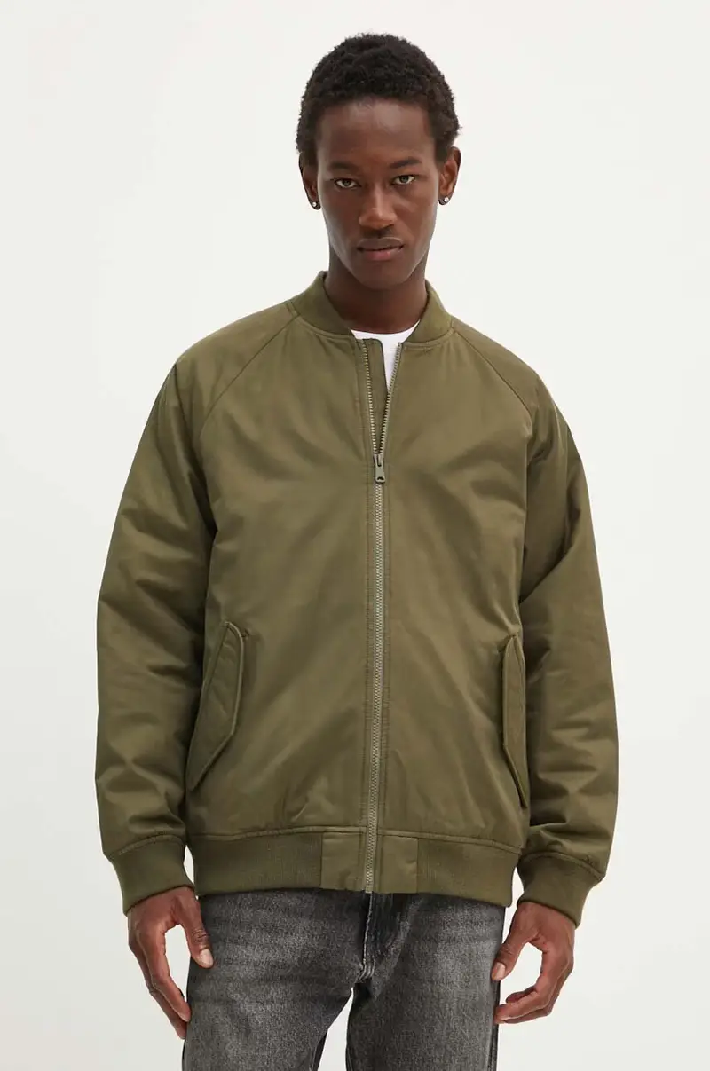 Levi's giacca bomber uomo colore verde A4418