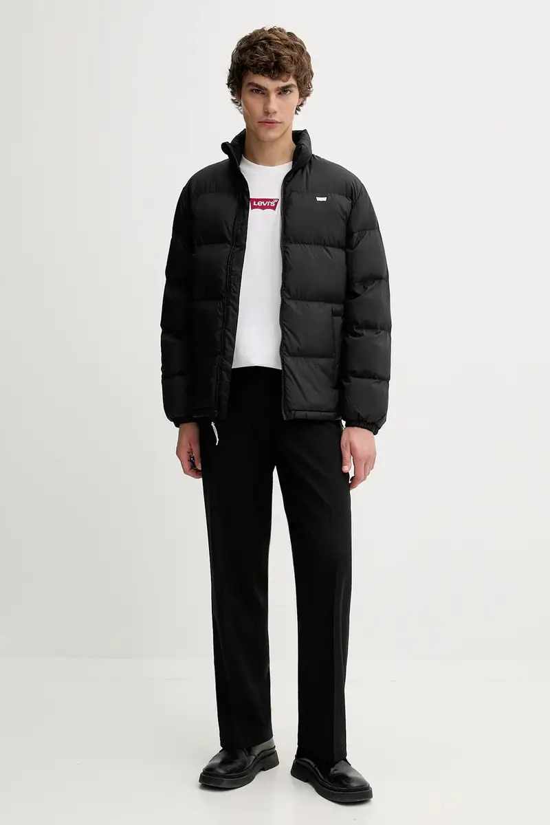 Levi's giacca colore nero A8568 miniatura 2