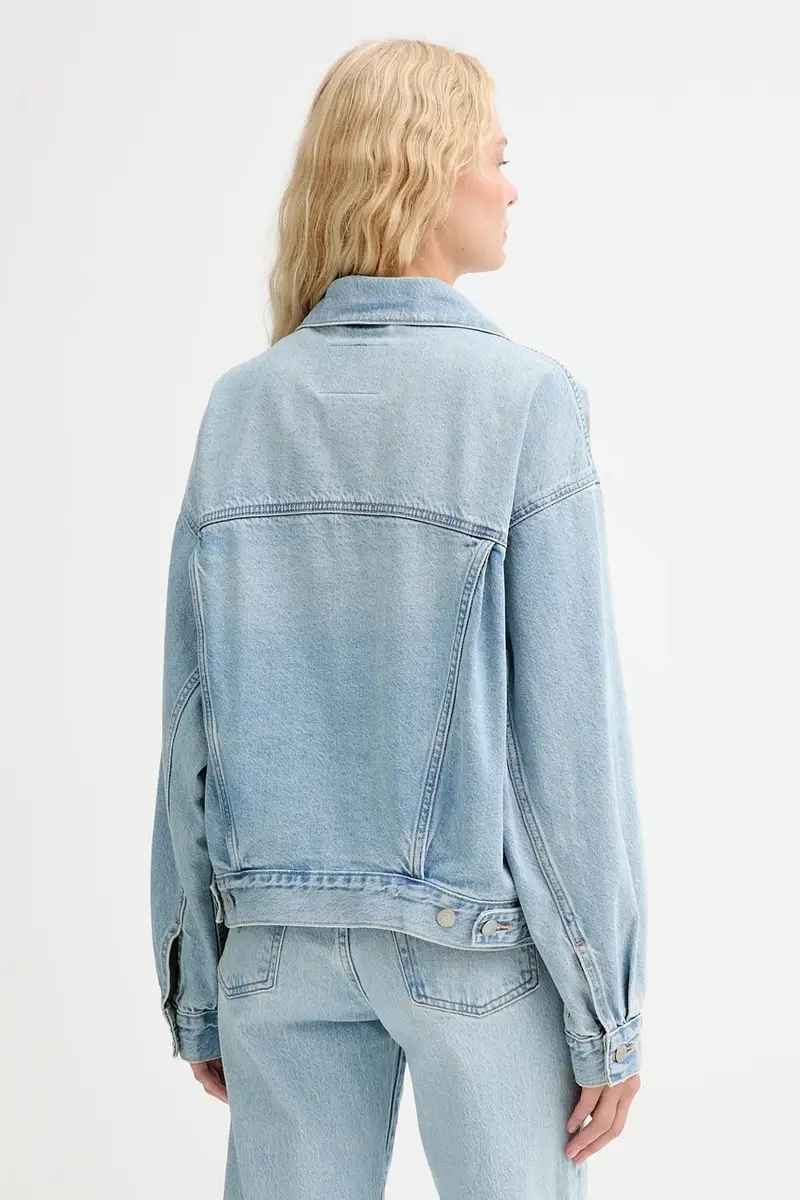 Levi's giacca di jeans colore blu A1743 miniatura 3