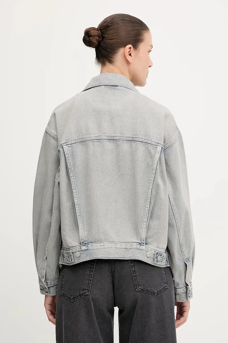 Levi's giacca di jeans colore blu A1743 miniatura 3