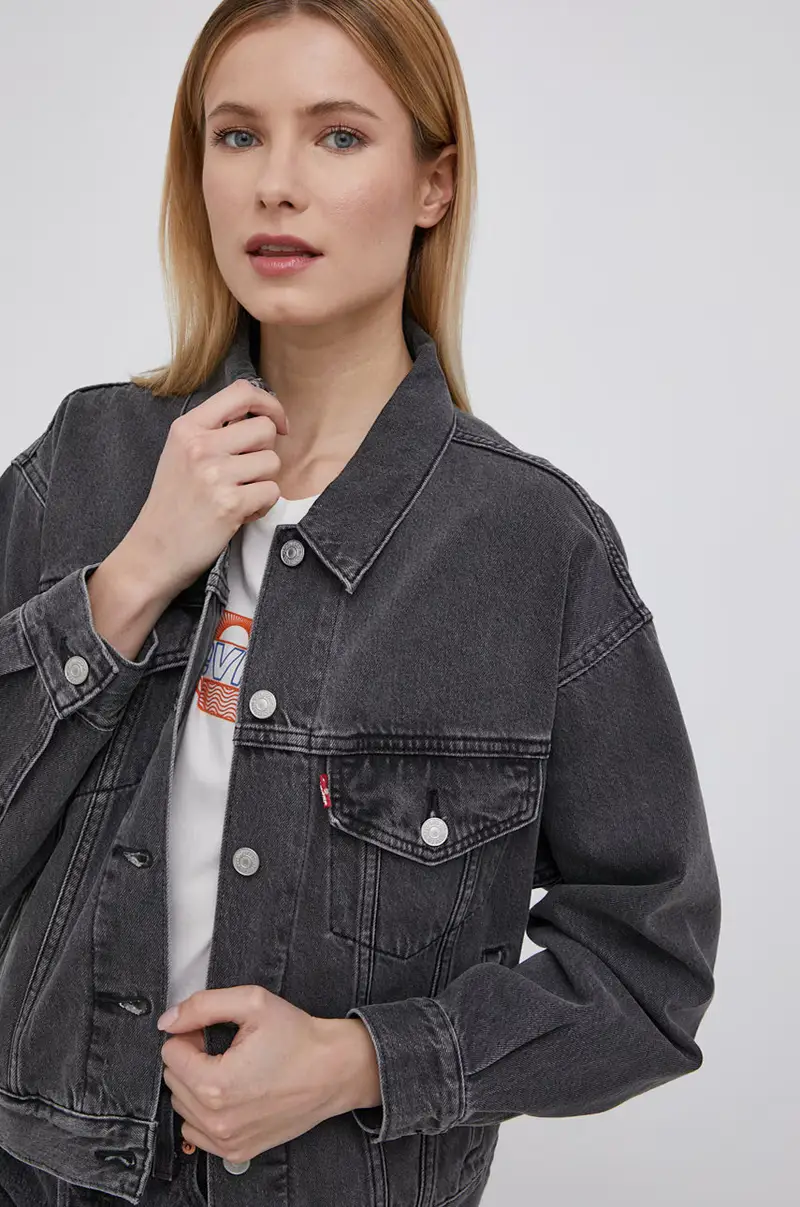 Levi's Jeans Donna Grigio 3137339 miniatura 4