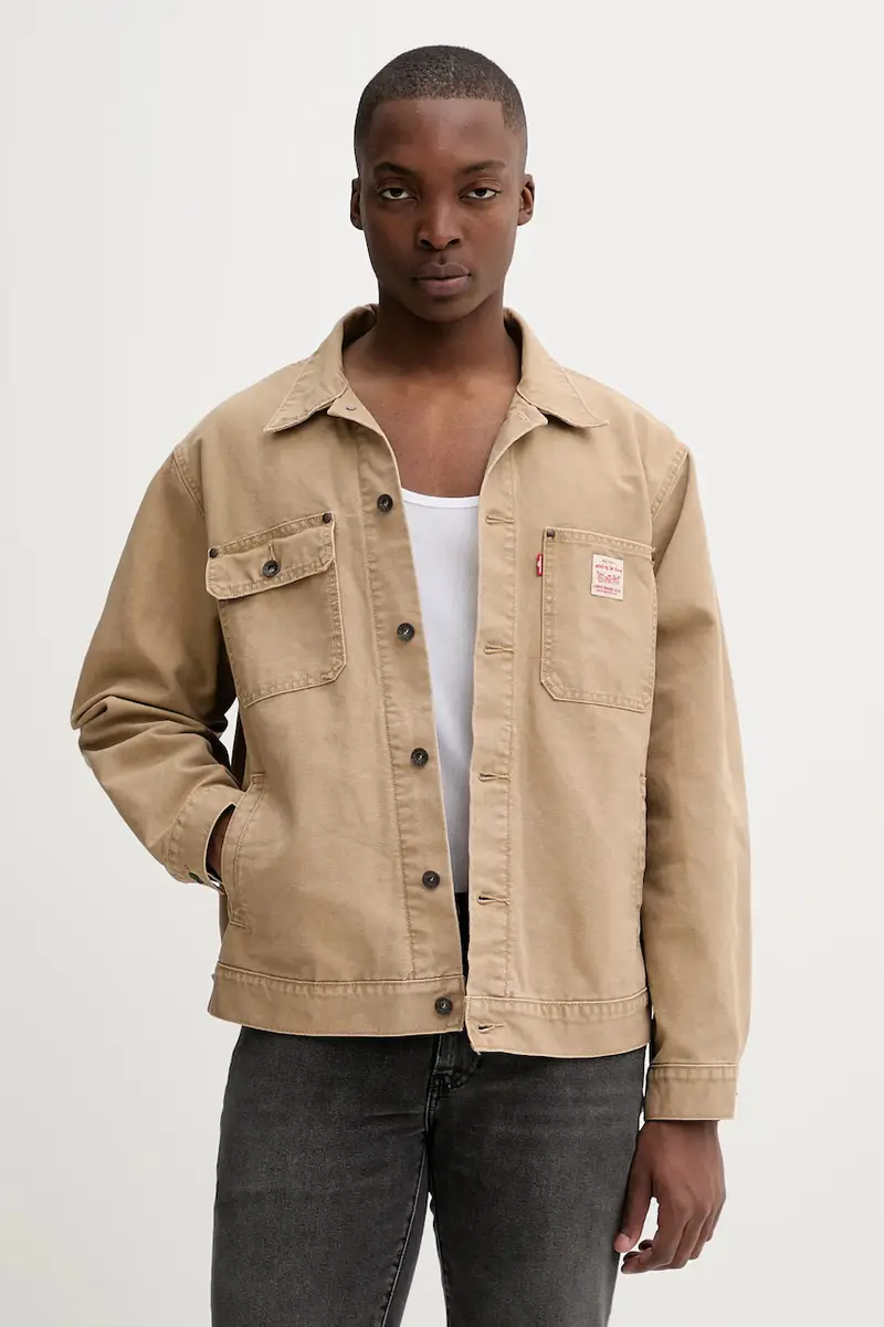 Levi s giacca in cotone Beige