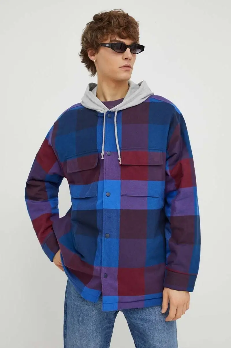 Levi's giacca in cotone colore blu navy