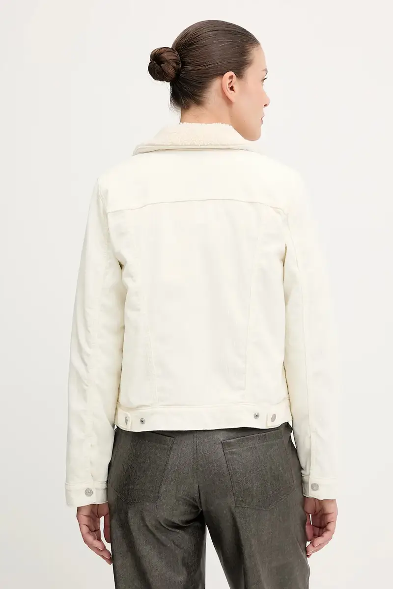 Levi's giacca in velluto a coste colore beige 36136 miniatura 3