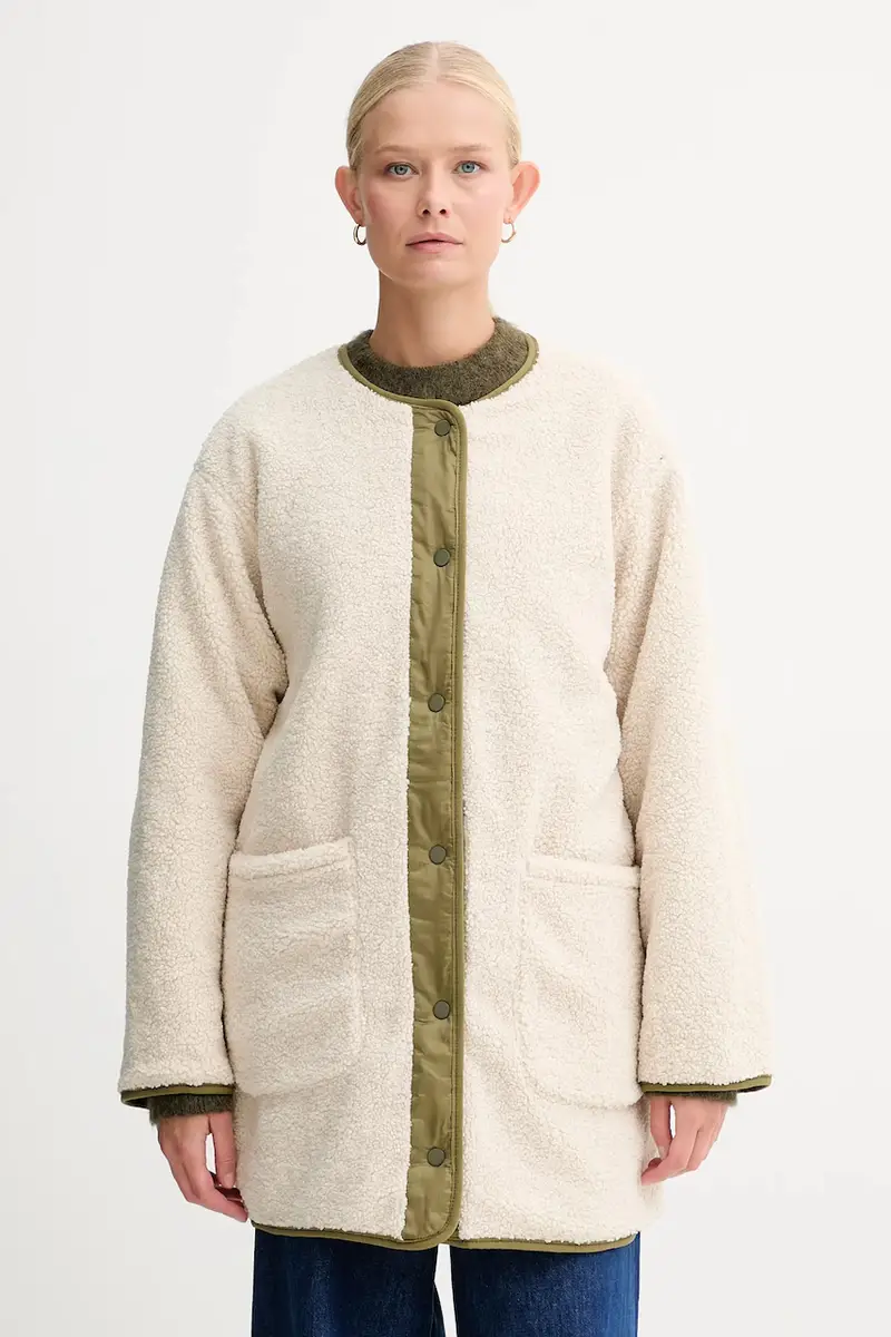 Levi's giacca parka colore verde 004GS miniatura 4