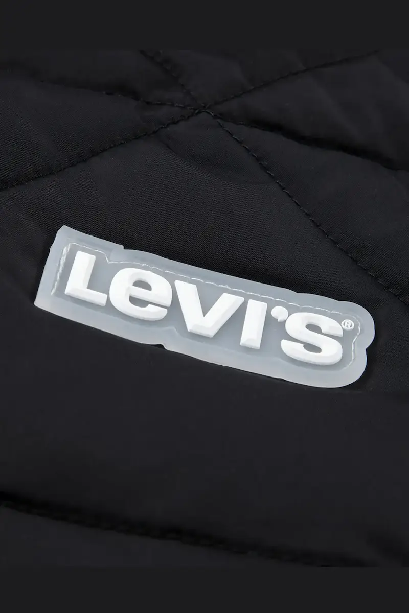 Levi's giacca per bambini A LINE MDWT PUFFER colore nero 3EN638 miniatura 3