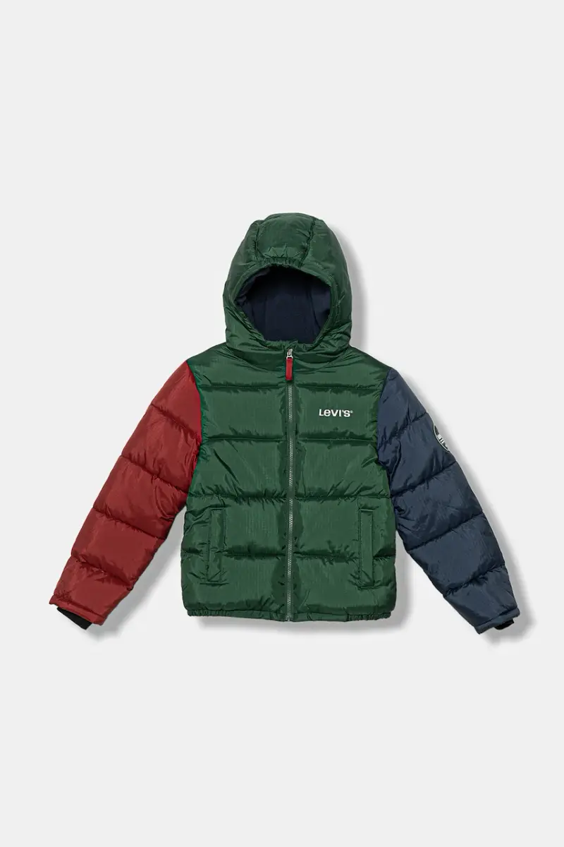 Levi's giacca per bambini CORE PUFFER colore verde 9EH924