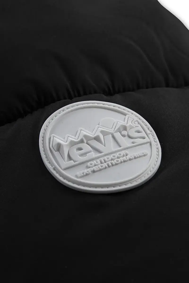 Levi's giacca per bambini HVWT PUFFER WITH LOGO ELAS colore nero 8EN633 miniatura 4