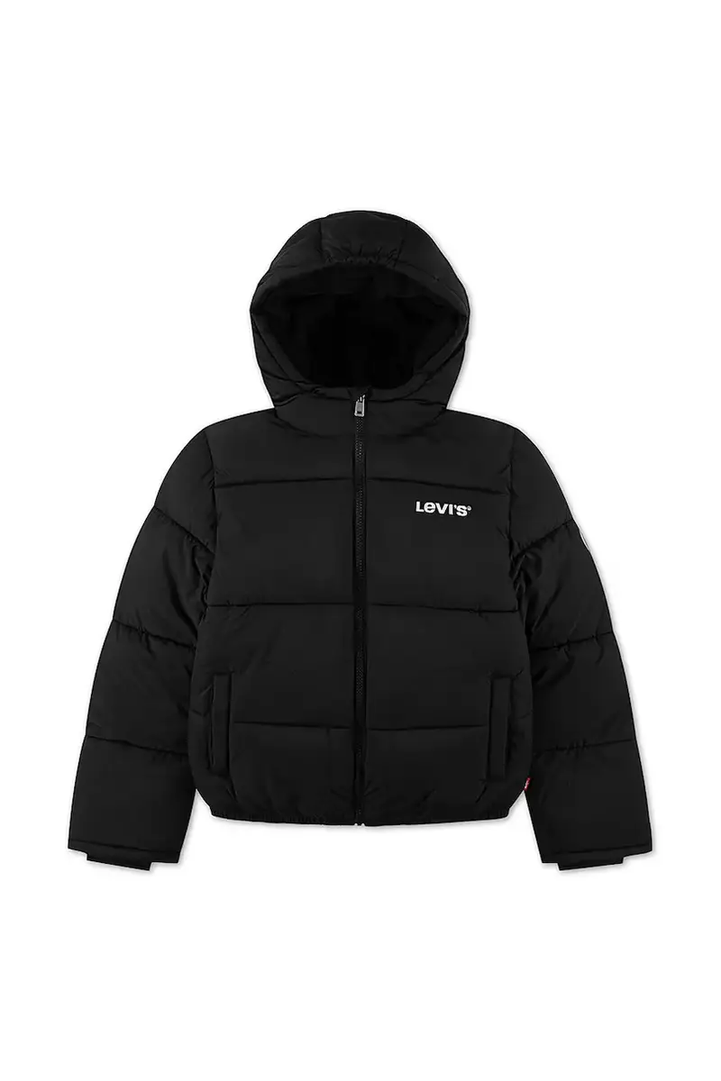 Levi's giacca per bambini HVWT PUFFER WITH LOGO ELAS colore nero 8EN633