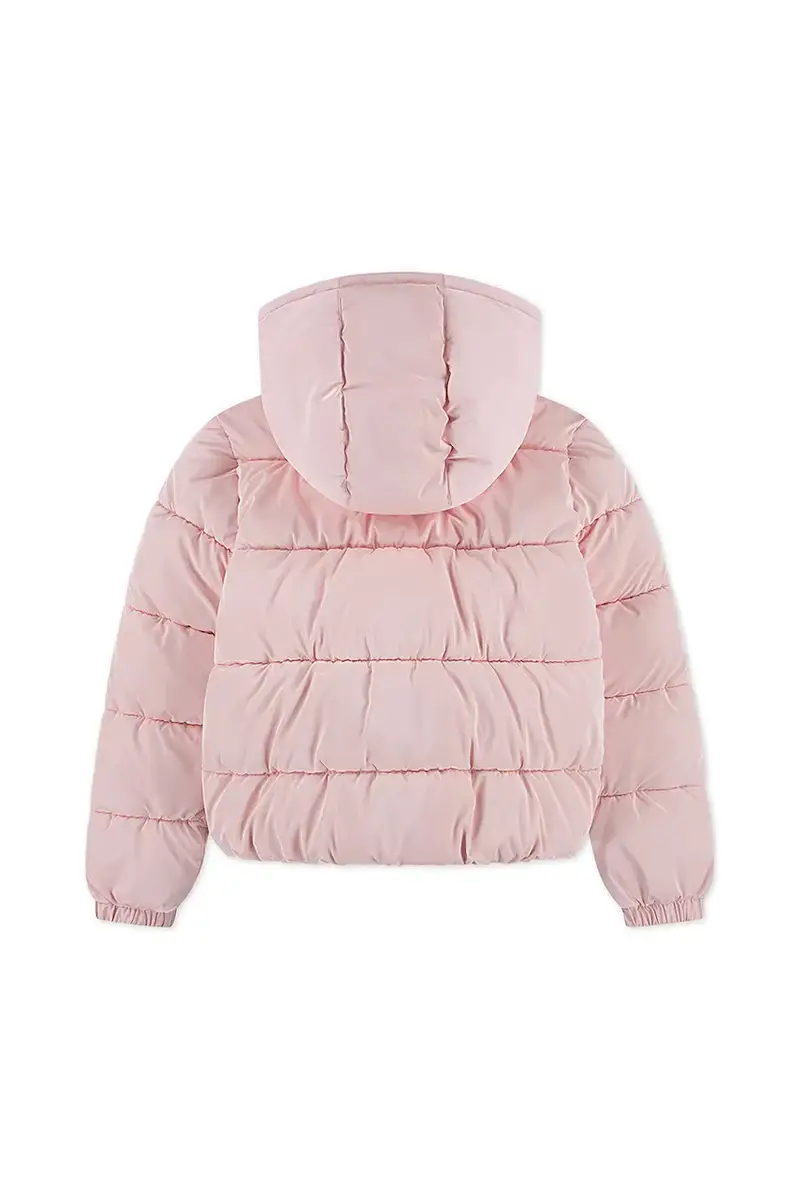 Levi's giacca per bambini SHINY HVWT PUFFER colore rosa 4EN640 miniatura 2