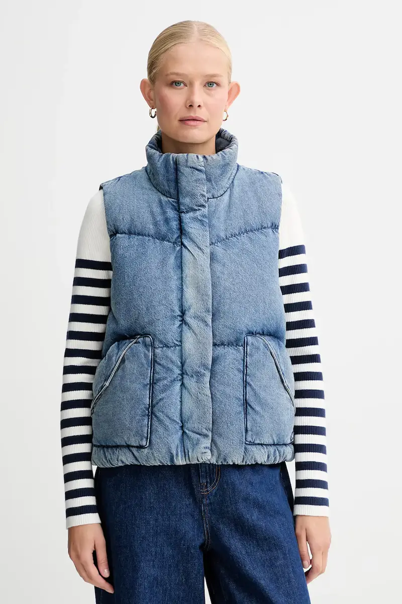 Levi's gilet in piuma colore blu A8526