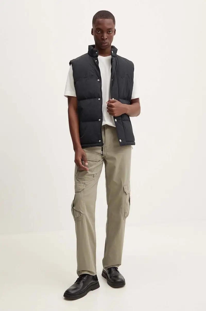 Levi's Gilet Uomo Rosso 3149930 miniatura 2