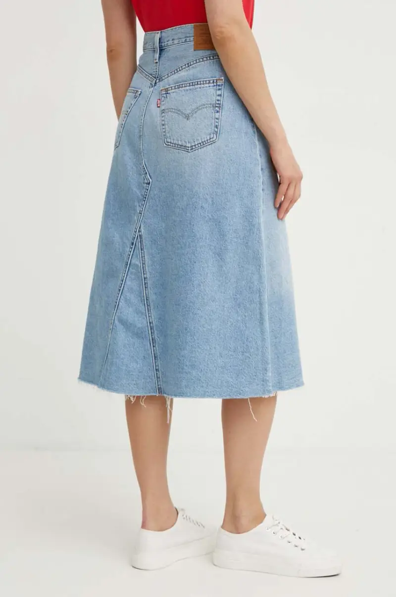 Levi's gonna di jeans colore blu A9316 miniatura 3