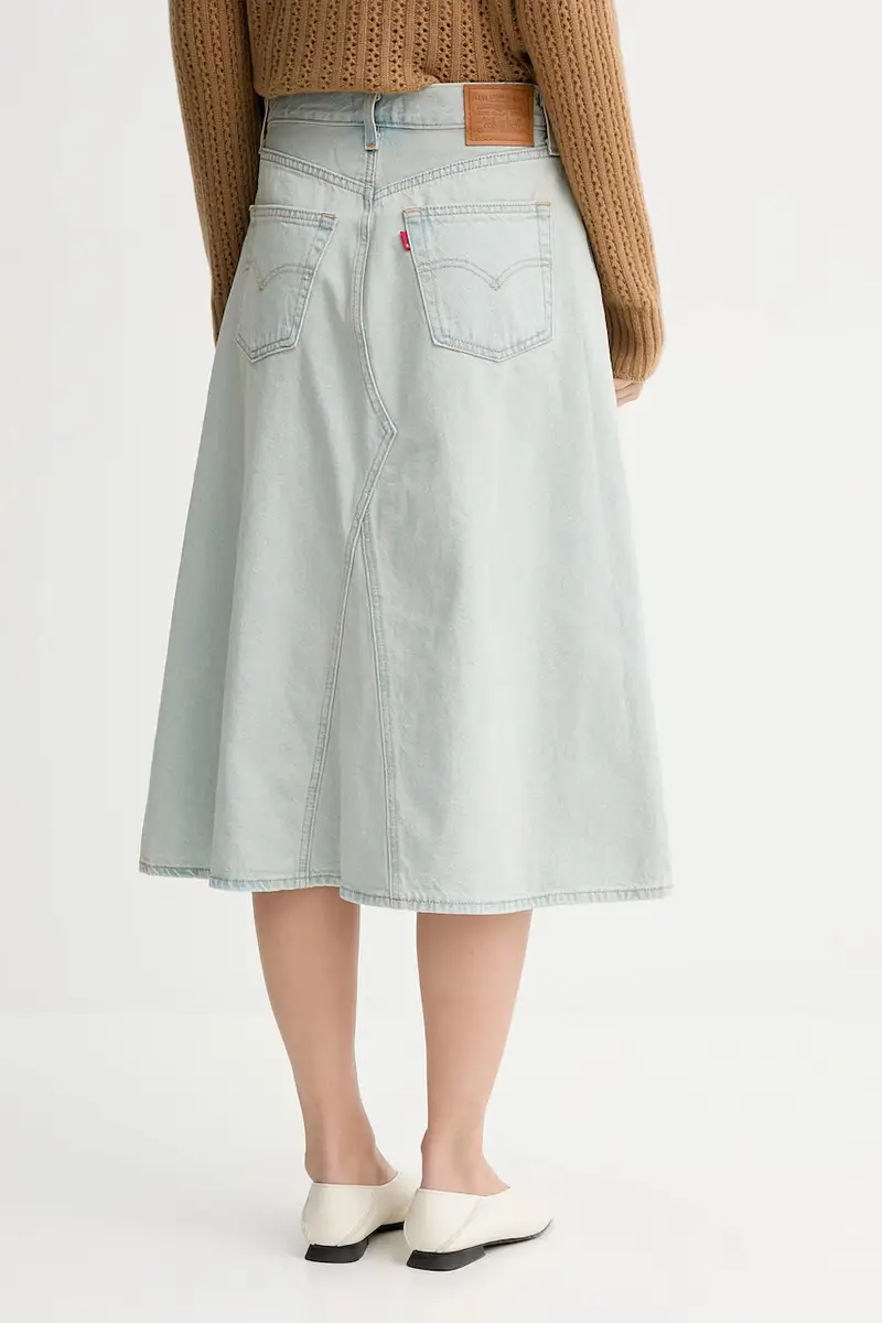 Levi's gonna di jeans colore blu A9316 miniatura 3