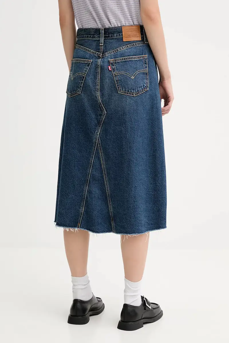 Levi's gonna di jeans colore blu A9316 miniatura 3