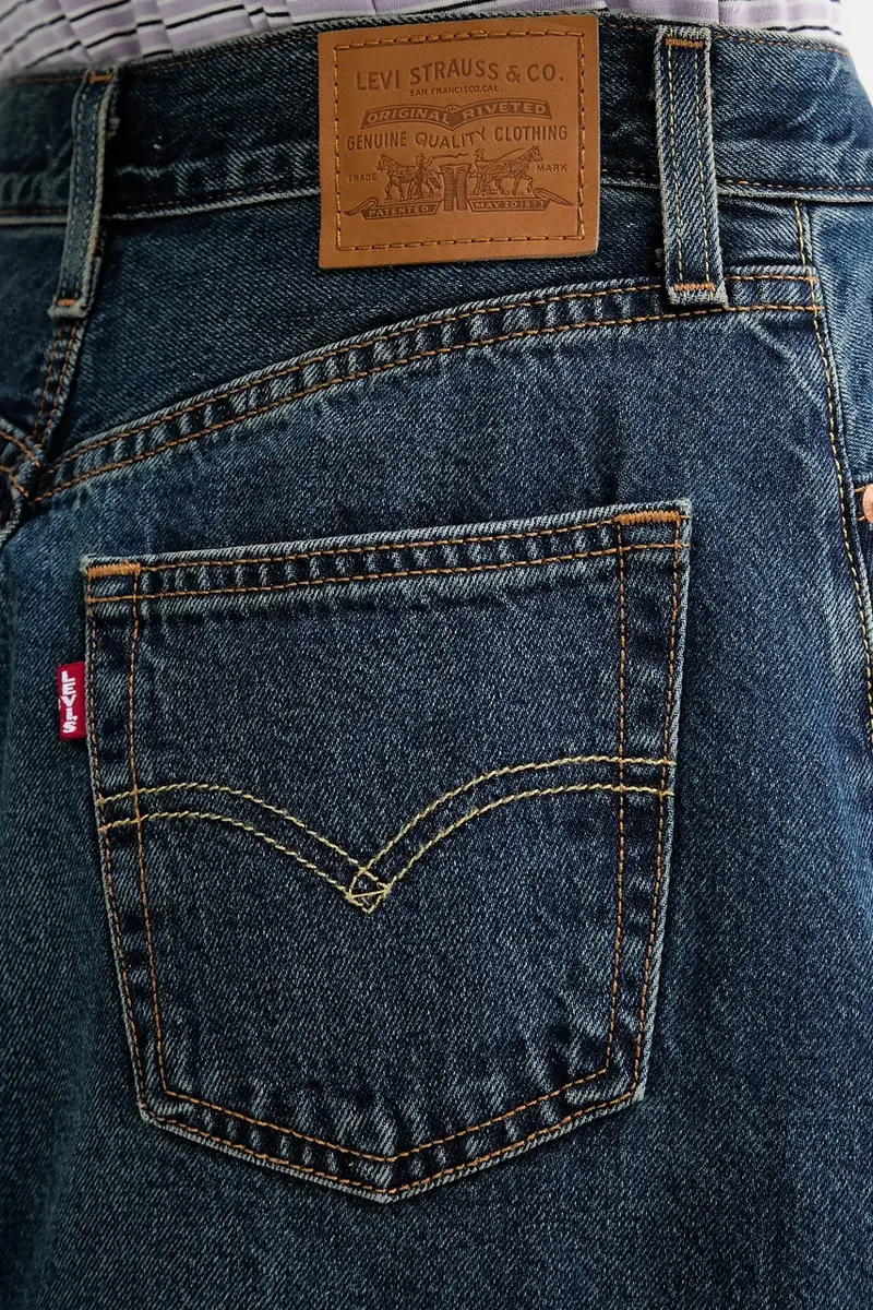 Levi's gonna di jeans colore blu A9316 miniatura 4