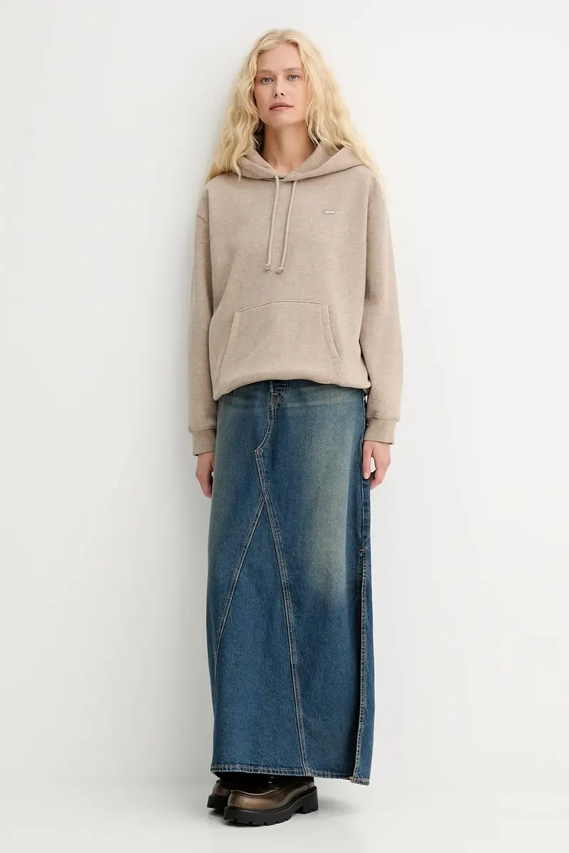 Levi's gonna di jeans colore blu navy A8727 miniatura 2