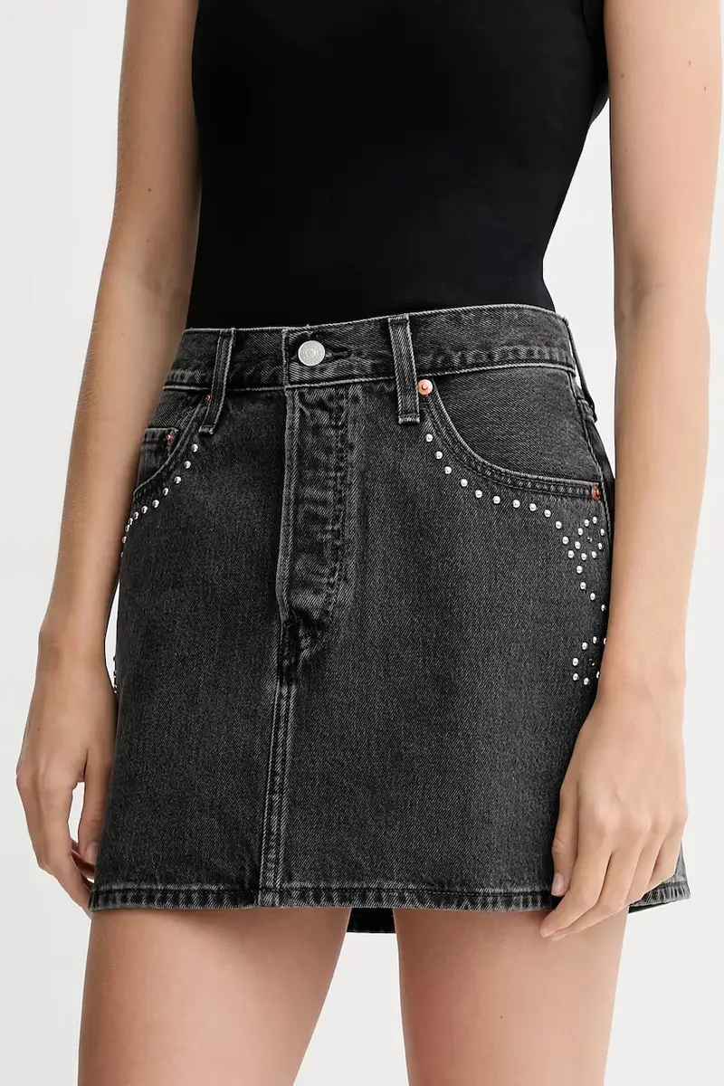 Levi's gonna di jeans colore grigio A4694