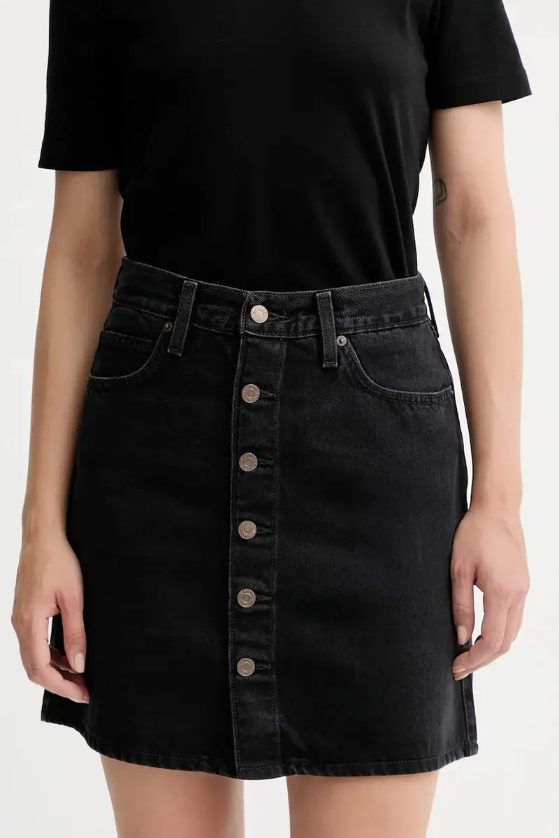 Levi's gonna di jeans colore nero 003RO