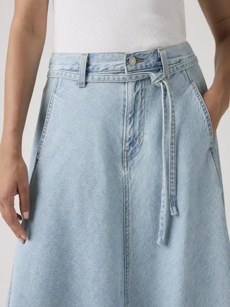 LEVI S Gonne Donna BLU miniatura 2