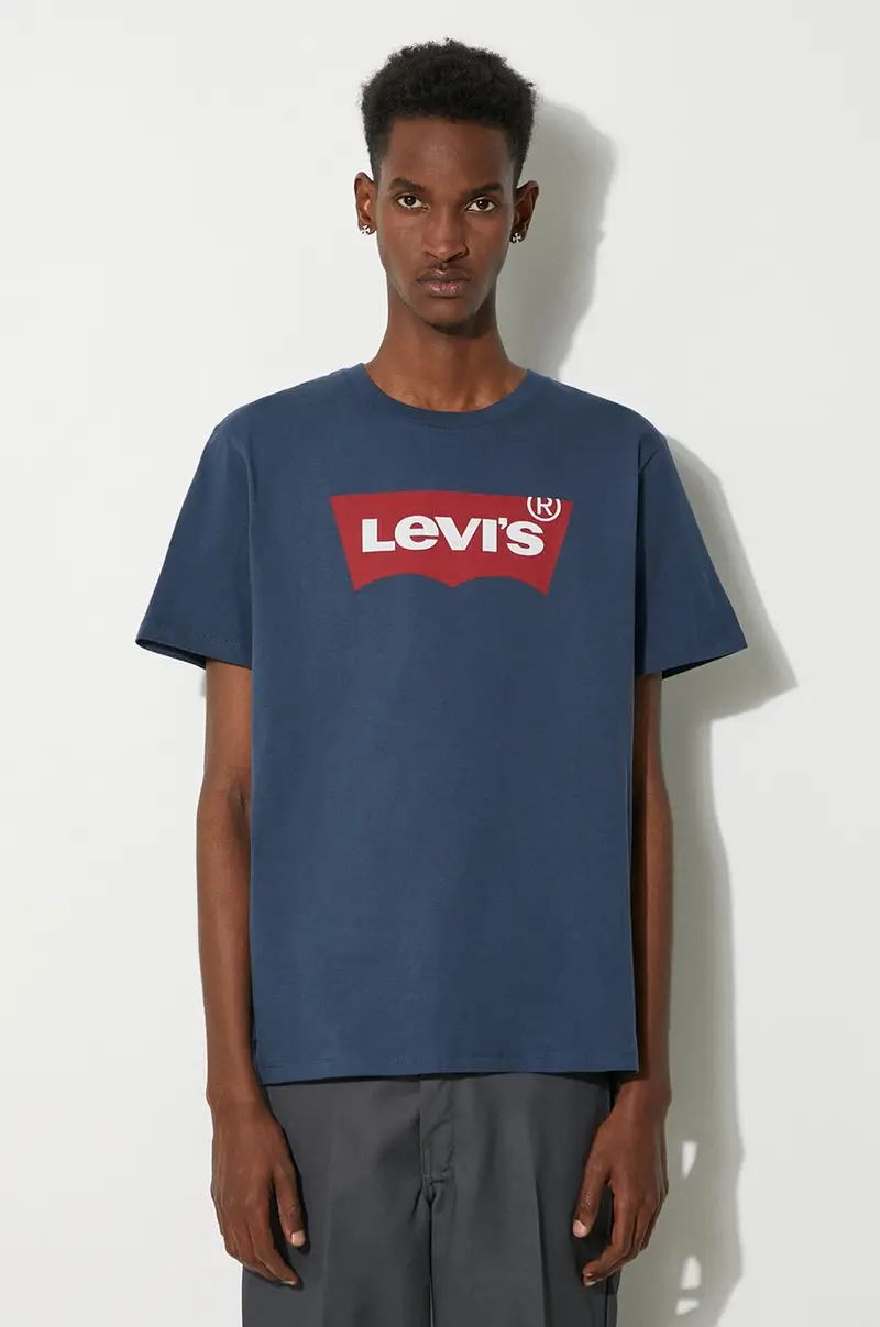 Levi's Graphic Setin Neck Tee Navy 17783.0139 Blu navy