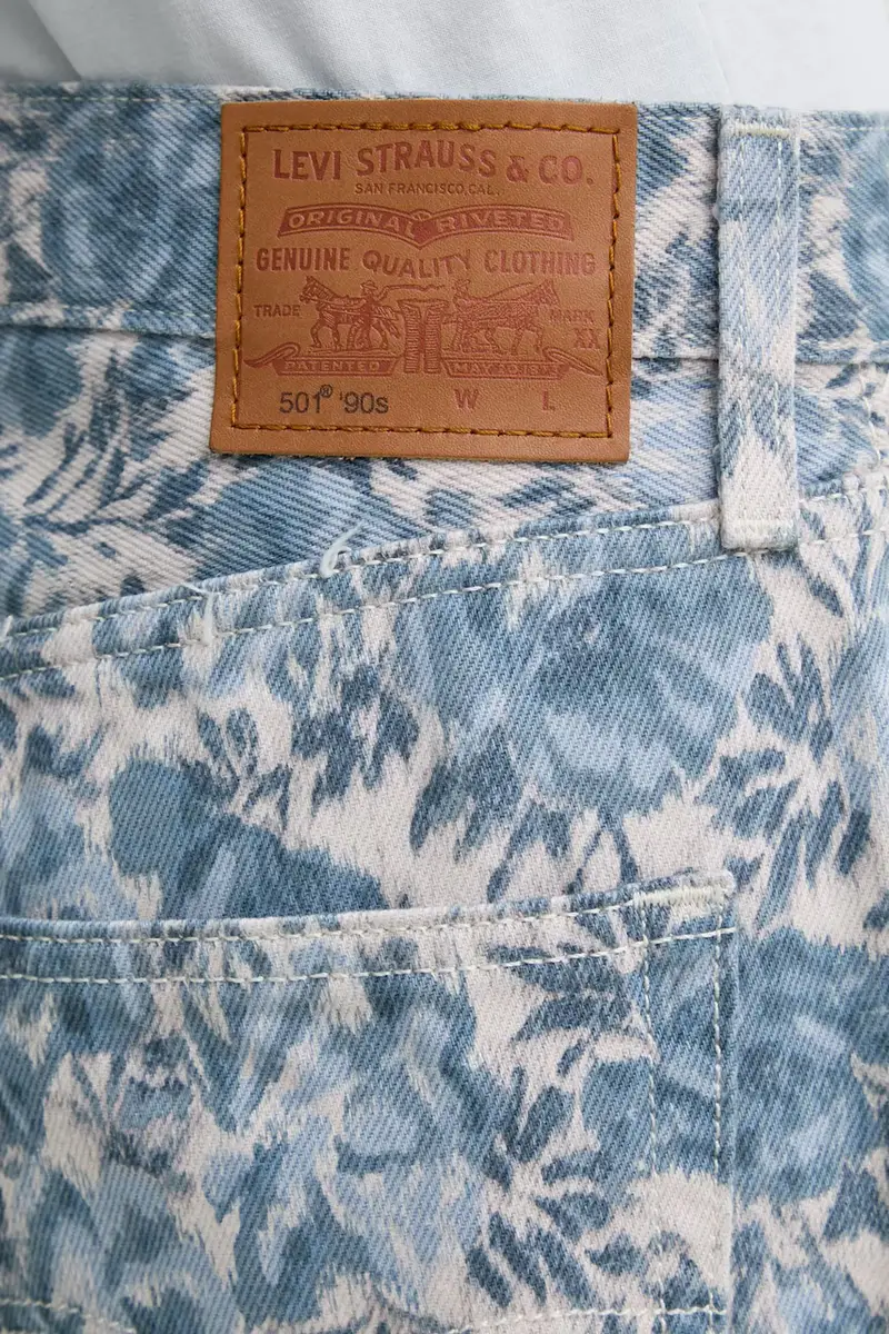 Levi's Jeans Donna Rosso 3132385 miniatura 4