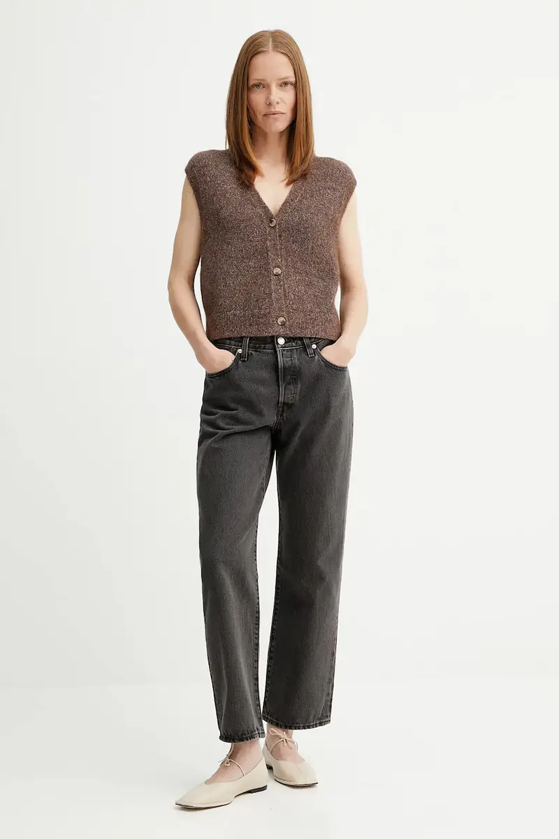 Levi's Jeans Donna Rosso 2470038 miniatura 2