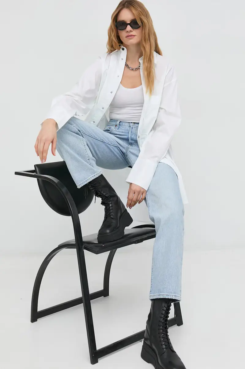 Levi's Jeans Donna Blu 3132101 miniatura 4