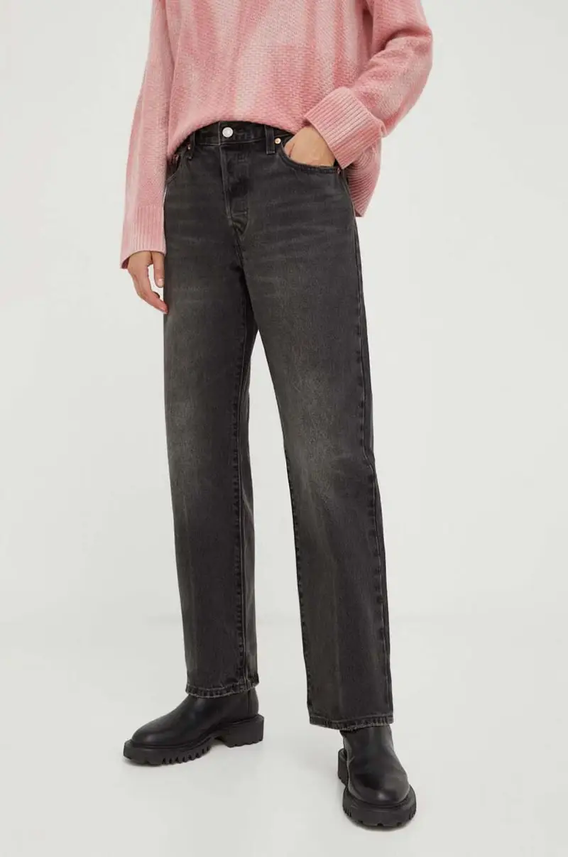 Levi's Jeans Donna Grigio 3608952