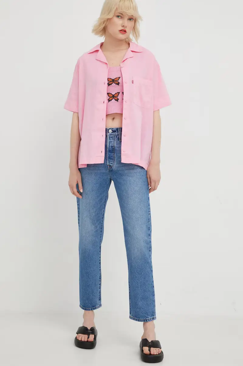 Levi's Jeans Donna Blu 2469801 miniatura 2