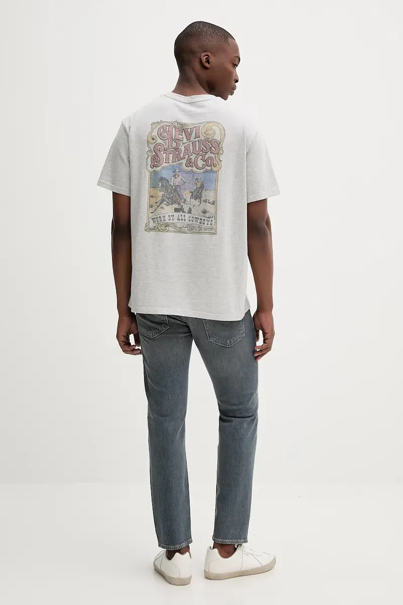 Levi's Jeans Uomo Rosso 3137846 miniatura 2