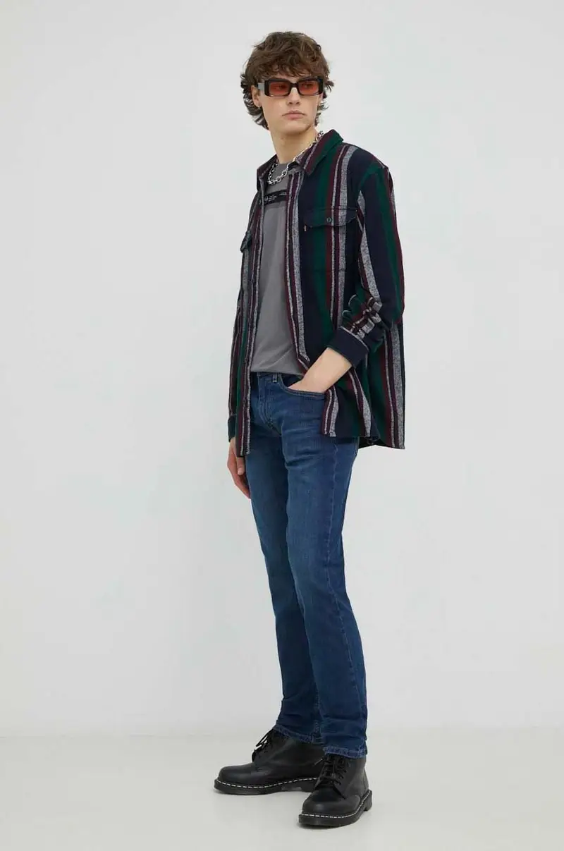 Levi's Jeans Uomo Blu 2520001 miniatura 2