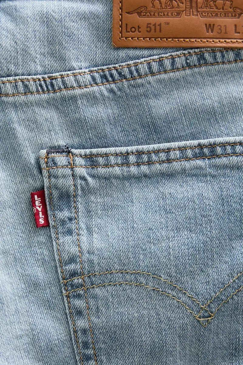 Levi's jeans 511® SLIM colore blu 04511 miniatura 4