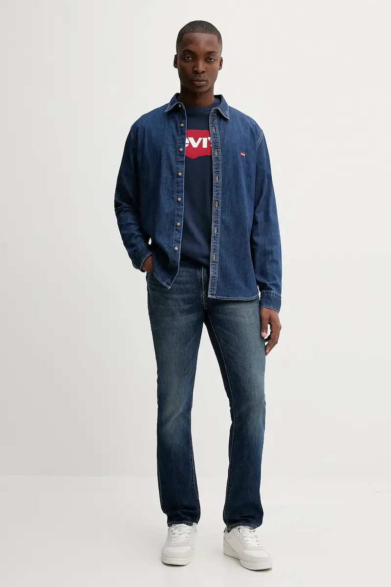 Levi's Jeans Uomo Rosso 3132888 miniatura 2