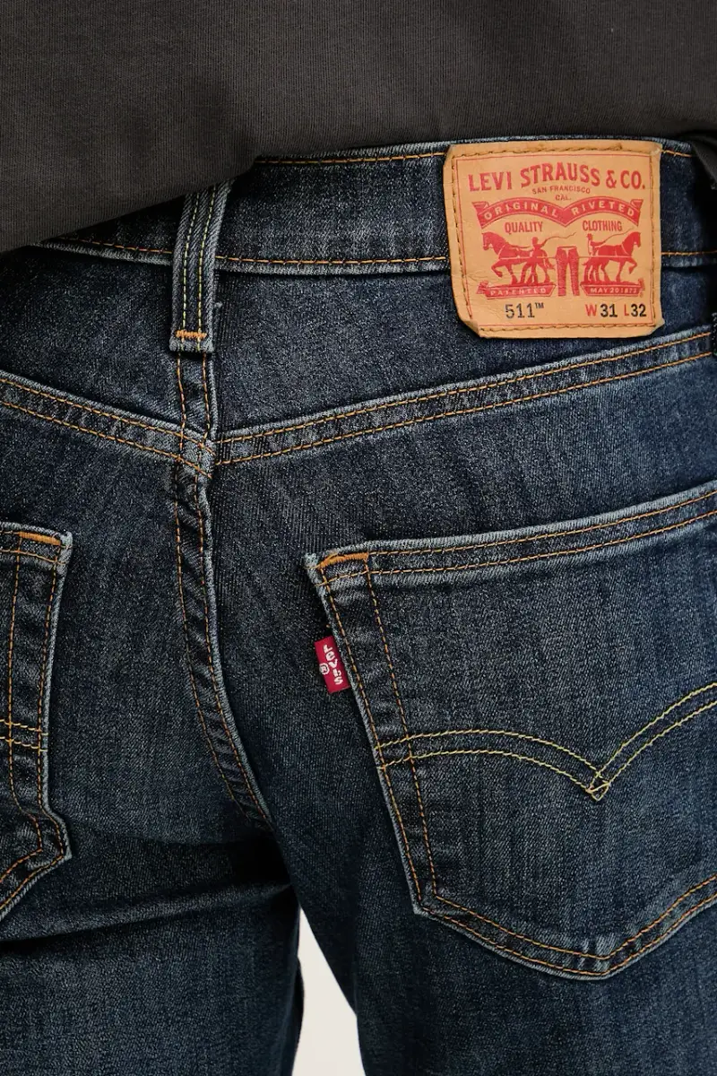 Levi's Jeans Uomo Rosso 3133975 miniatura 4