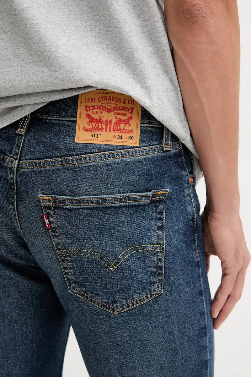 Levi's Jeans Uomo Rosso 3767774 miniatura 4