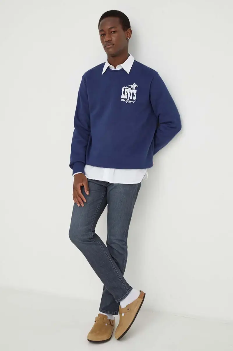 Levi's Jeans Uomo Rosso 3133165 miniatura 2