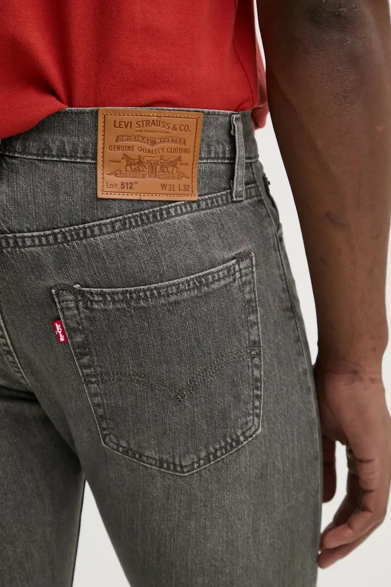 Levi's Jeans Uomo Rosso 3137602 miniatura 4