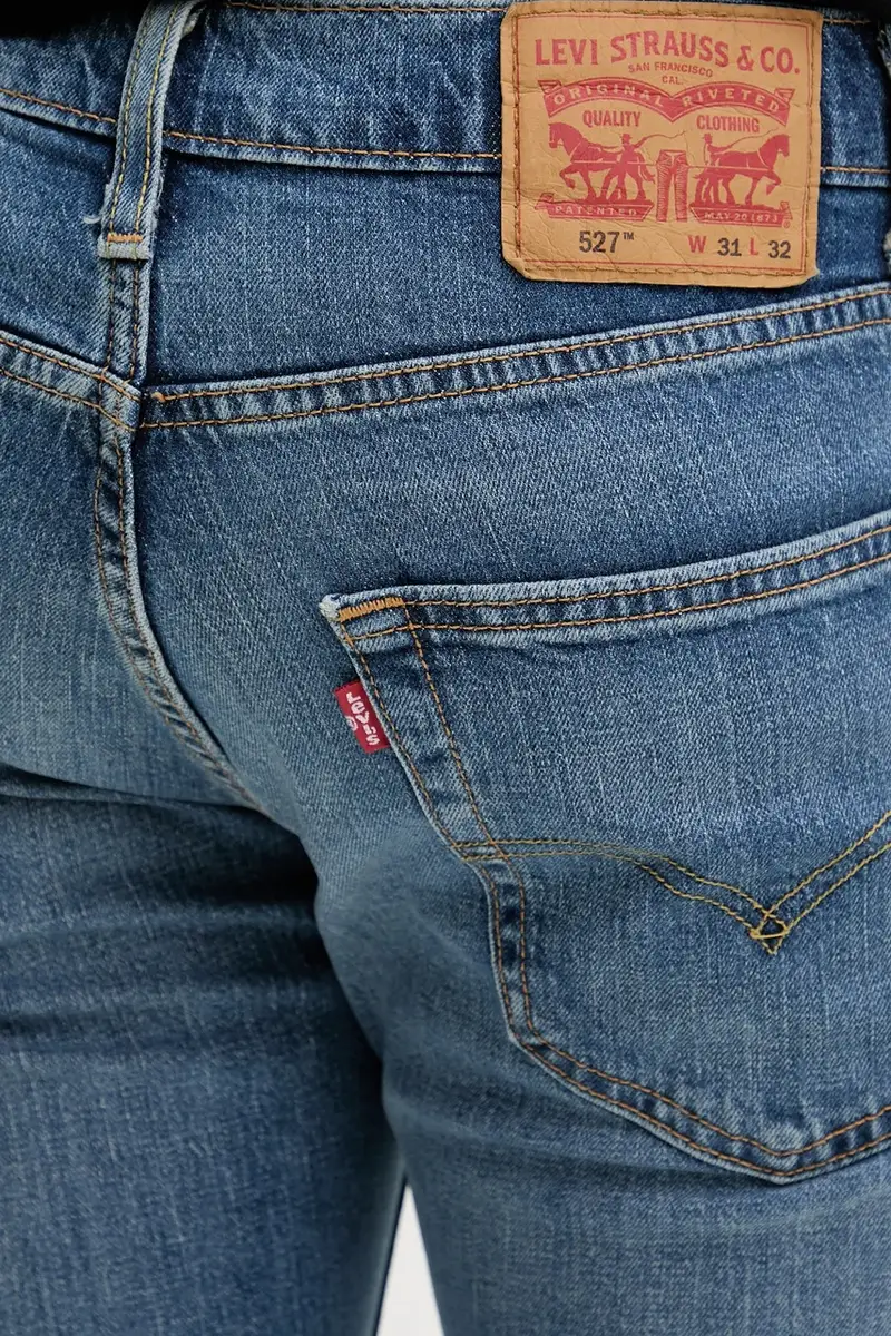 Levi's Jeans Uomo Rosso 3132883 miniatura 4