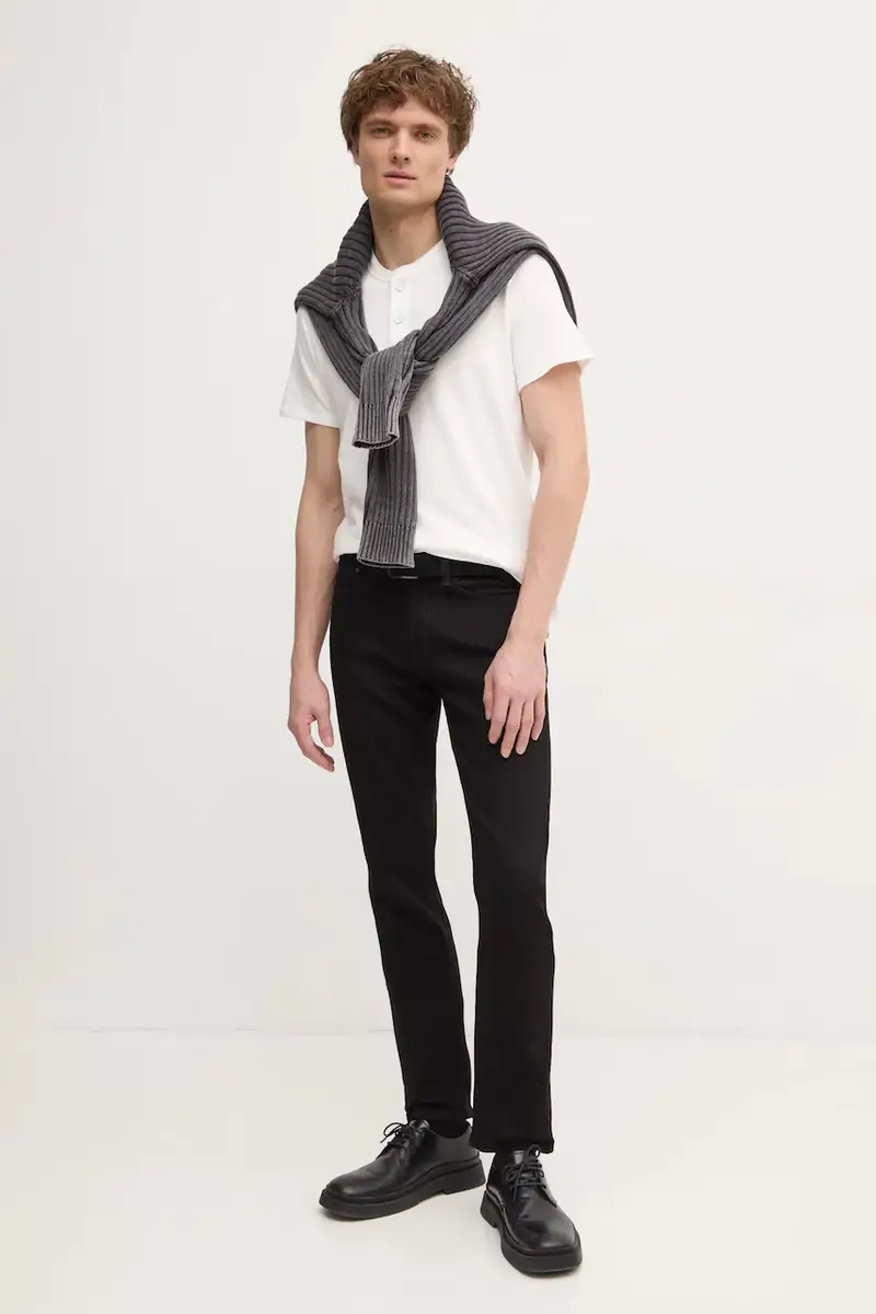 Levi's Jeans Uomo Nero 3327371 miniatura 2