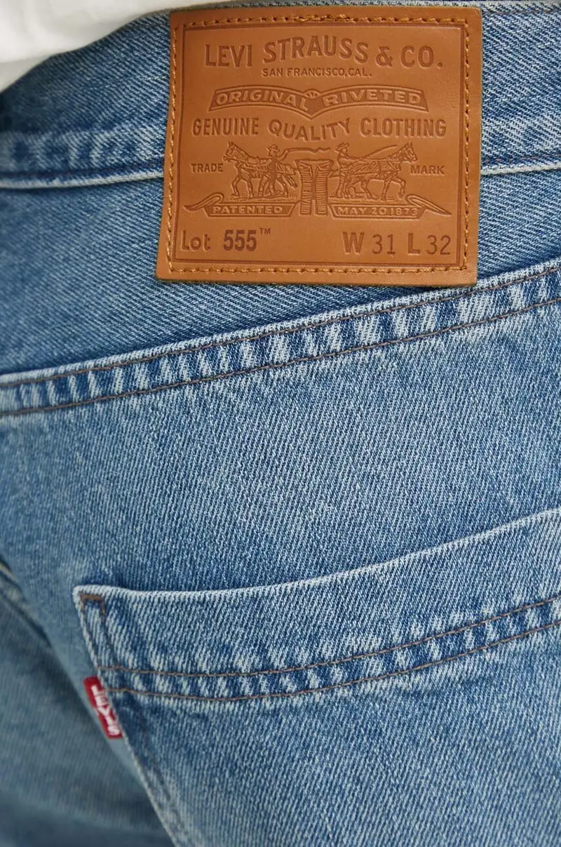 Levi's Jeans Uomo Rosso 3132207 miniatura 5