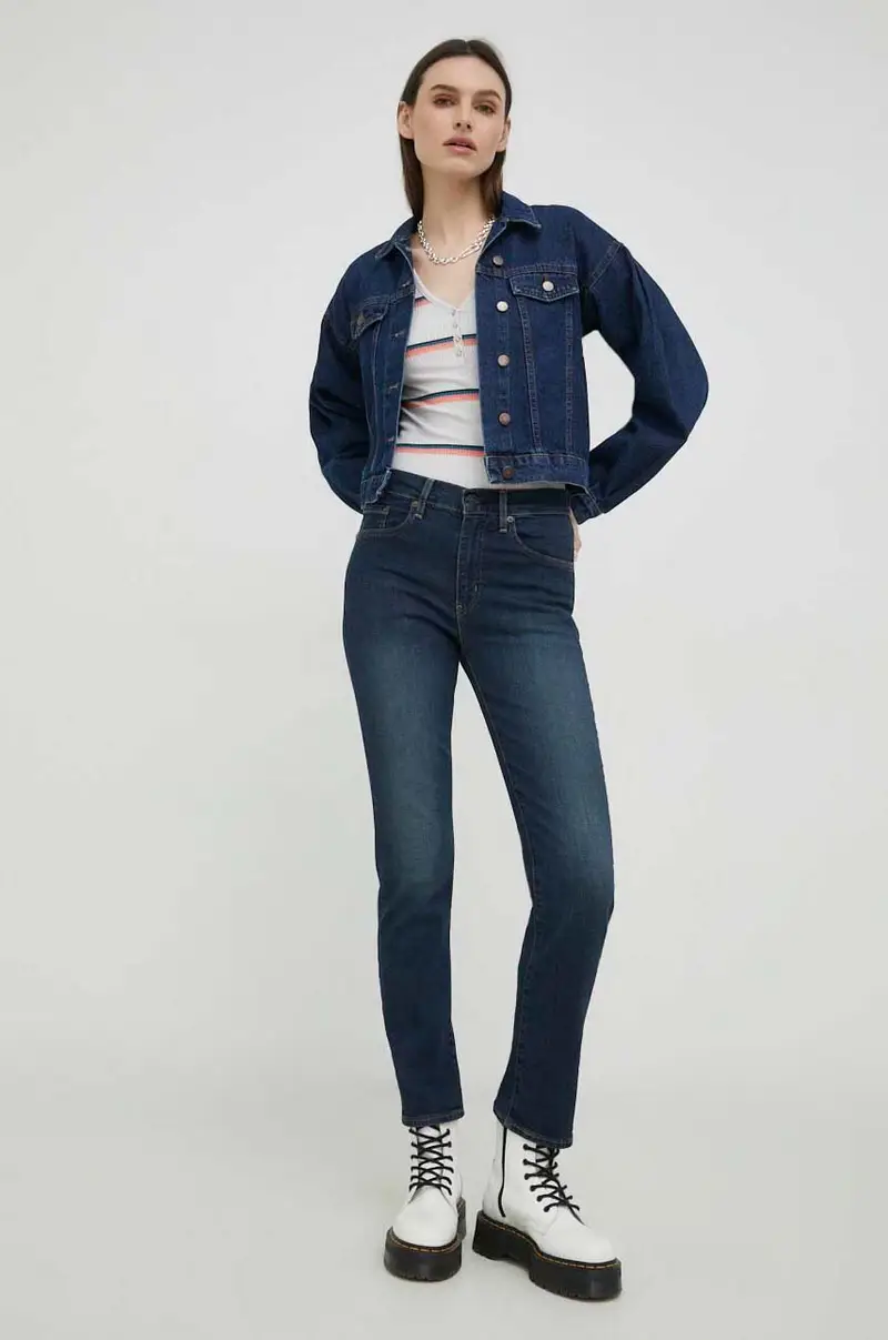 Levi's Jeans Donna Blu 2469925 miniatura 2