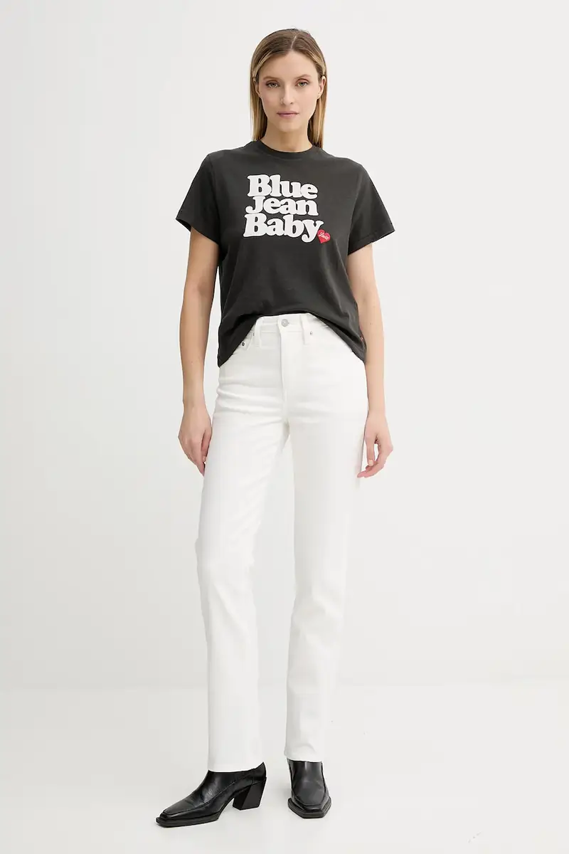 Levi's Jeans Donna Beige 3123340 miniatura 2