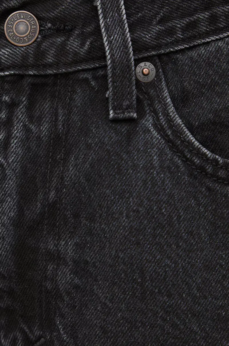 Levi's Jeans Donna Nero 3149401 miniatura 5