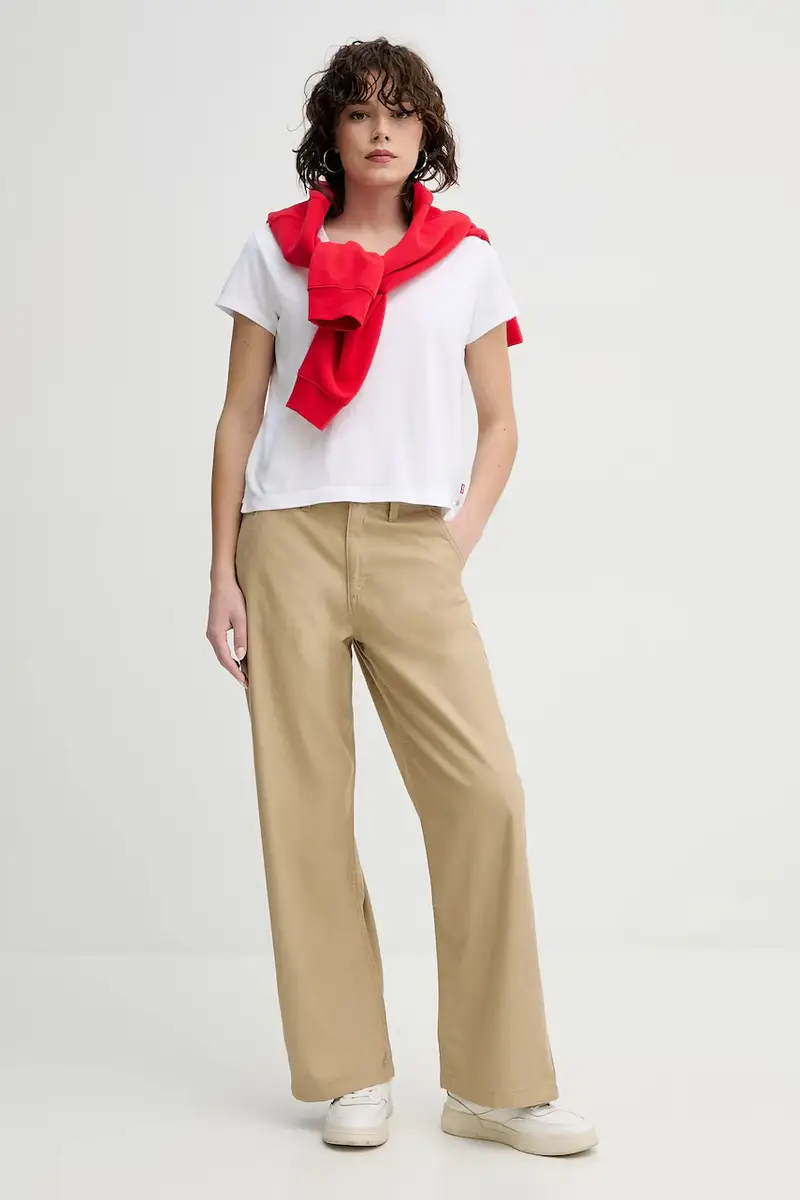 Levi's Jeans Donna Rosso 3292313 miniatura 2