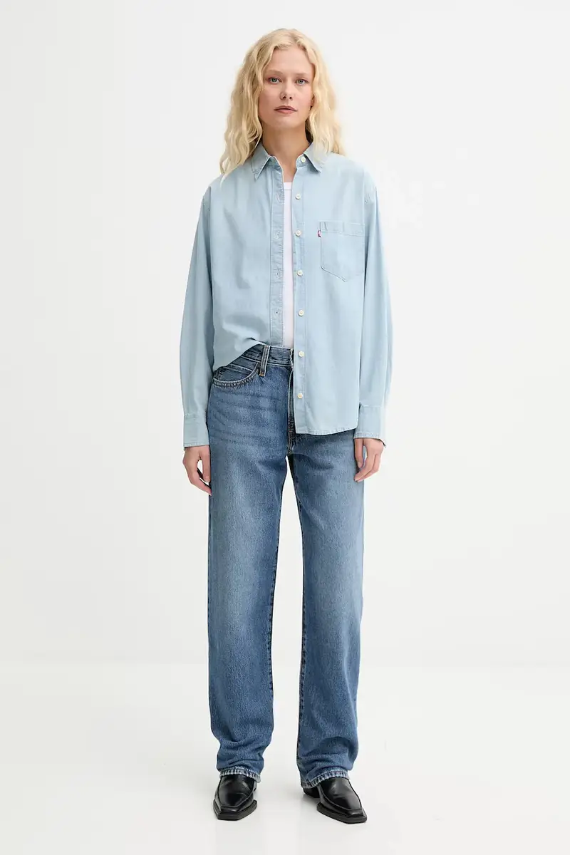 Levi's Jeans Donna Blu 3132907 miniatura 2