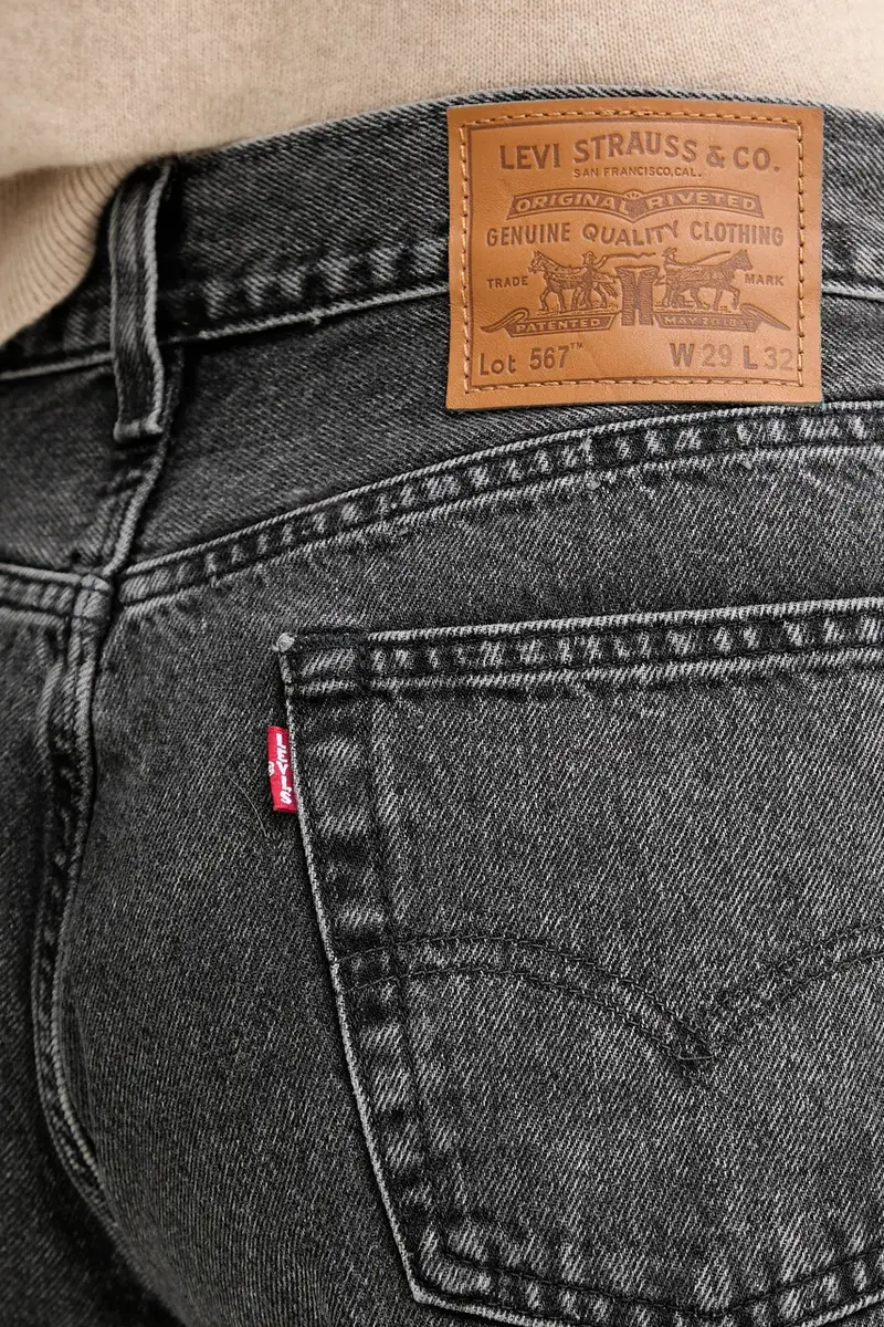 Levi's Jeans Donna Grigio 3770787 miniatura 4