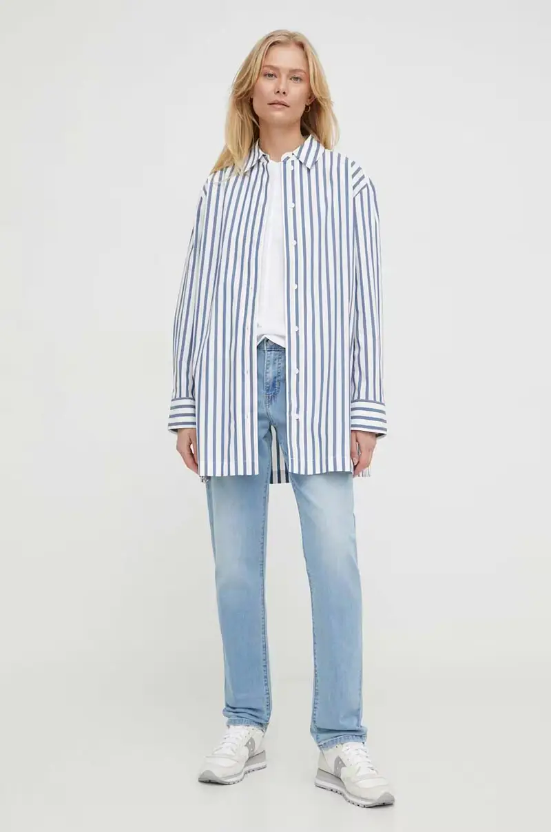 Levi's Jeans Donna Rosso 3132140 miniatura 2