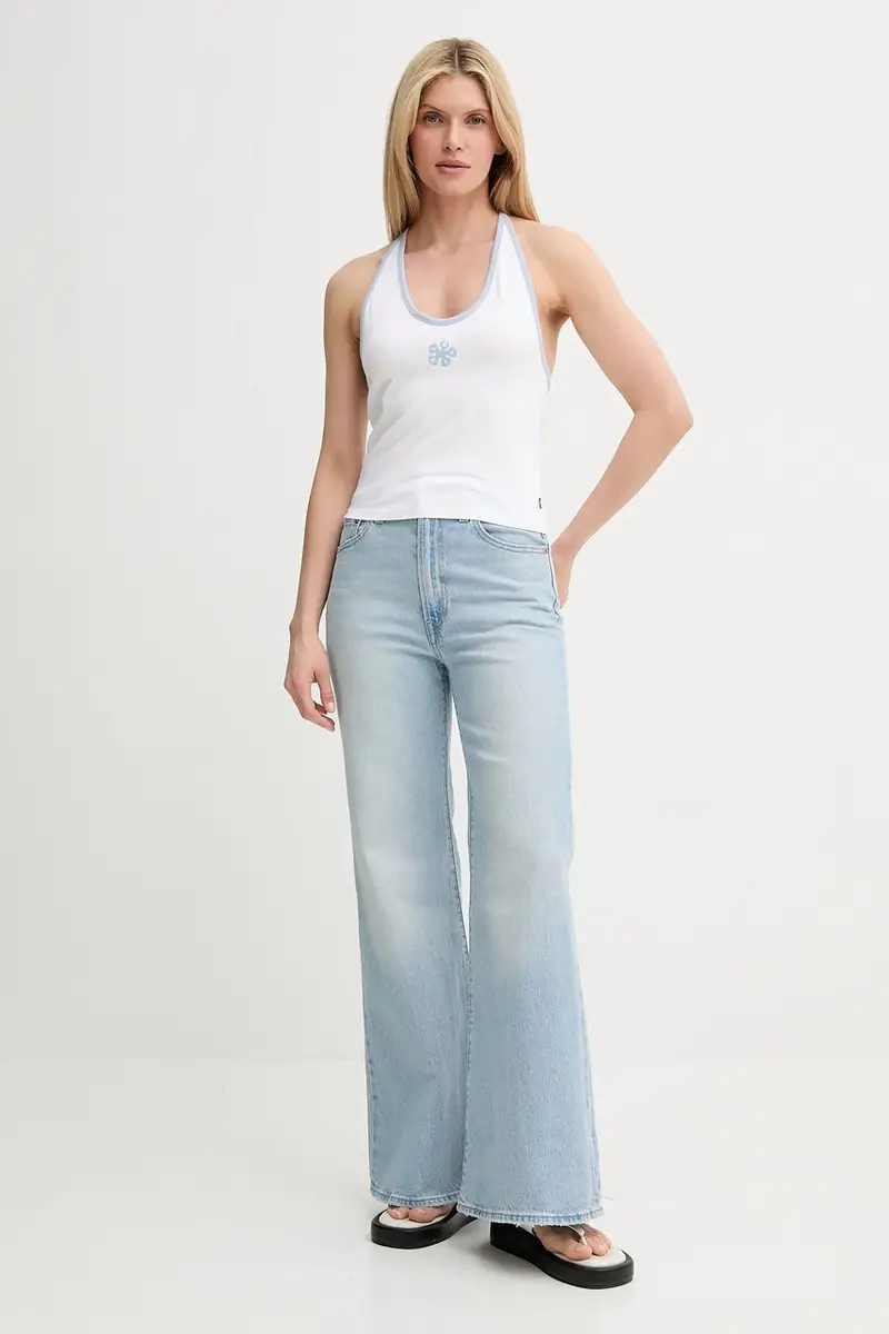 Levi's Jeans Donna Rosso 3132119 miniatura 2